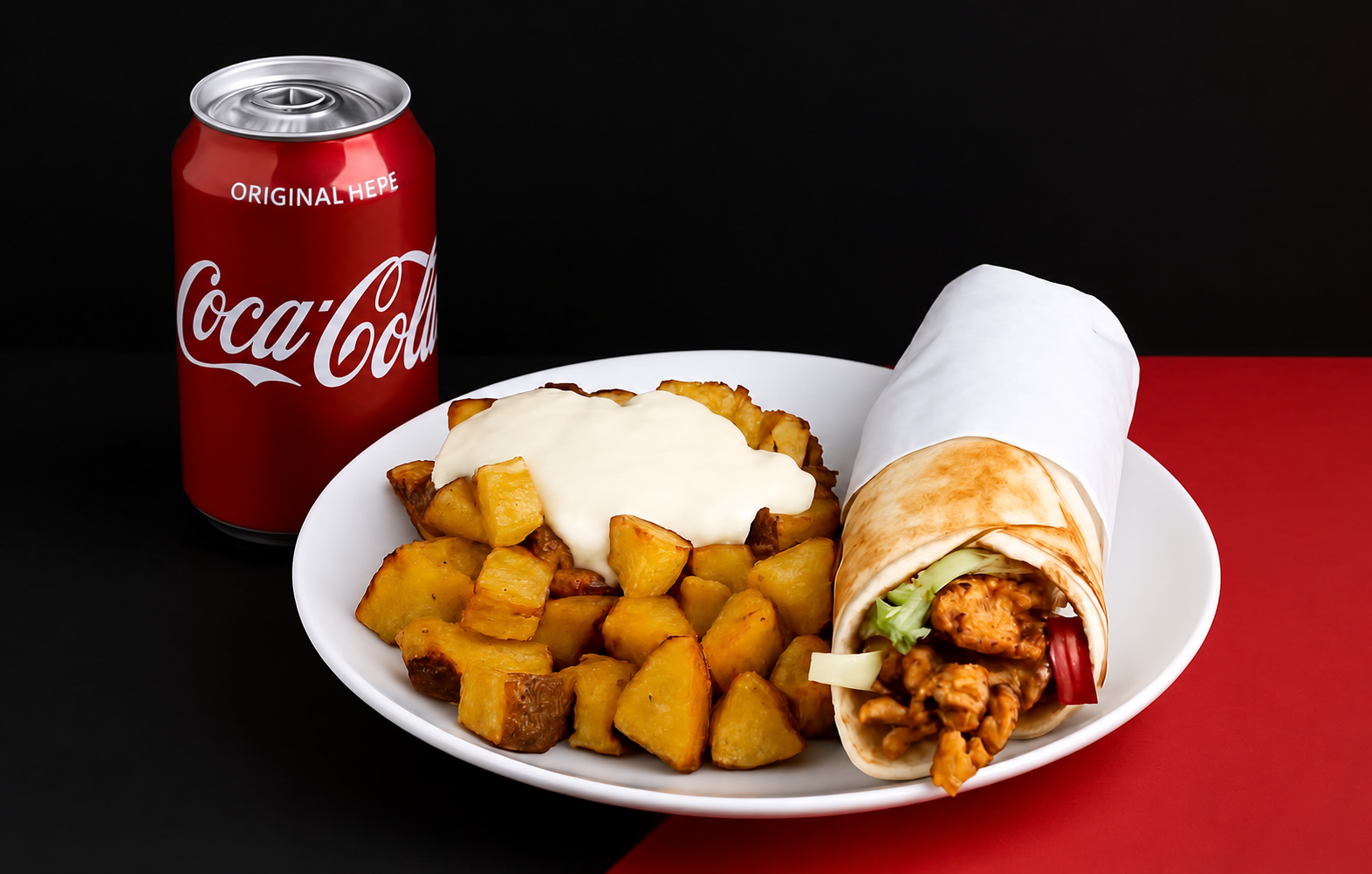 Chicken shawarma sandwich